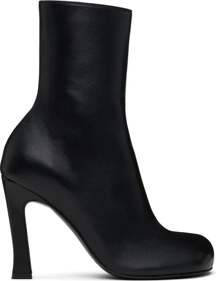 Bottega Veneta Black Nico Ankle Boots