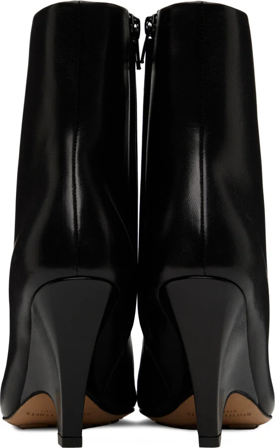Bottega Veneta Black Point Ankle Boots - Image 2