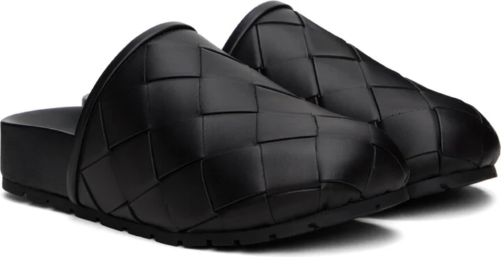 Bottega Veneta Black Reggie Mules - Image 4
