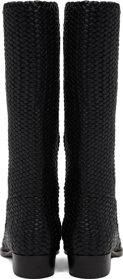 Bottega Veneta Black Ripley Boots - Image 2