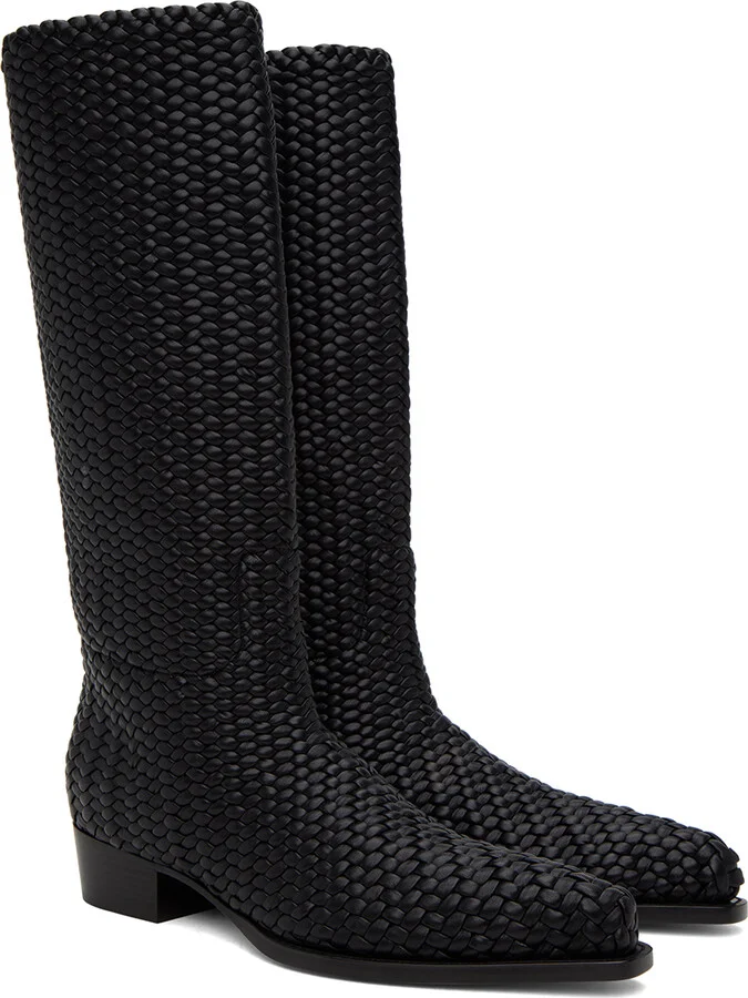 Bottega Veneta Black Ripley Boots - Image 4
