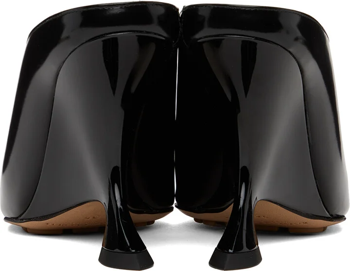 Bottega Veneta Black Rocket Mule Heels - Image 2