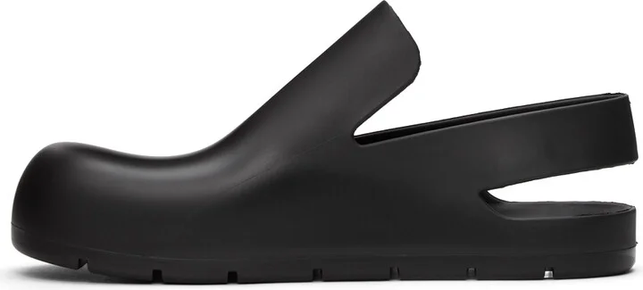 Bottega Veneta Black Rubber Puddle Loafers - Image 2