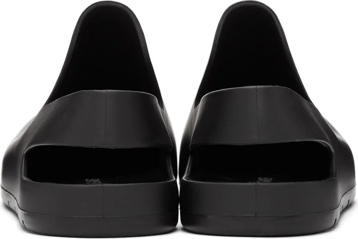 Bottega Veneta Black Rubber Puddle Loafers - Image 3