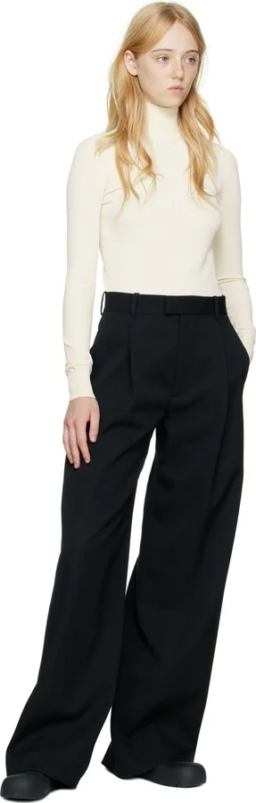 Bottega Veneta Black Rubber Puddle Loafers - Image 5