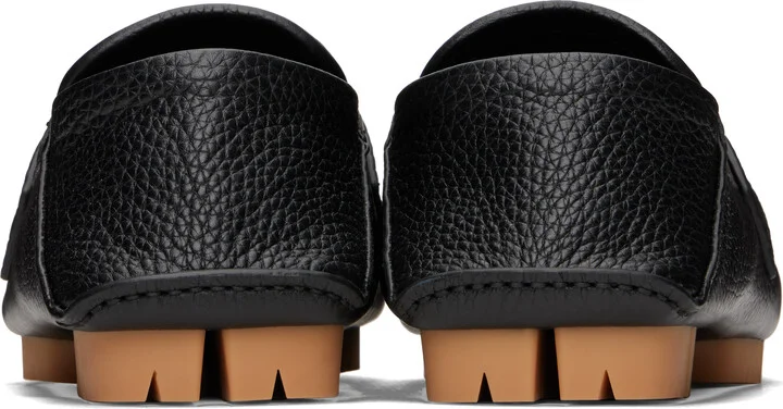 Bottega Veneta Black Shore Loafers - Image 2