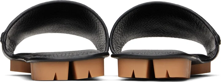 Bottega Veneta Black Shore Sandals - Image 2