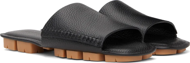 Bottega Veneta Black Shore Sandals - Image 4