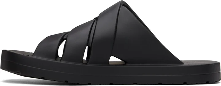 Bottega Veneta Black Slip-On Sandals - Image 3