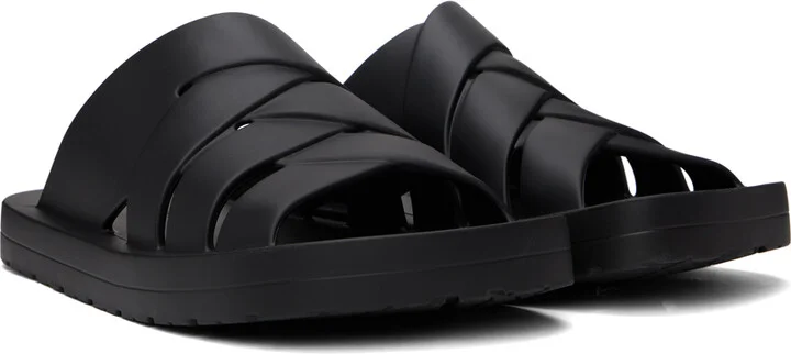 Bottega Veneta Black Slip-On Sandals - Image 4