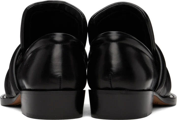 Bottega Veneta Black Spada Loafers - Image 2