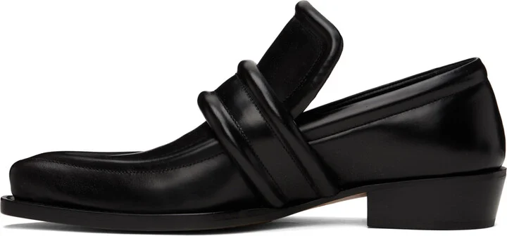 Bottega Veneta Black Spada Loafers - Image 3