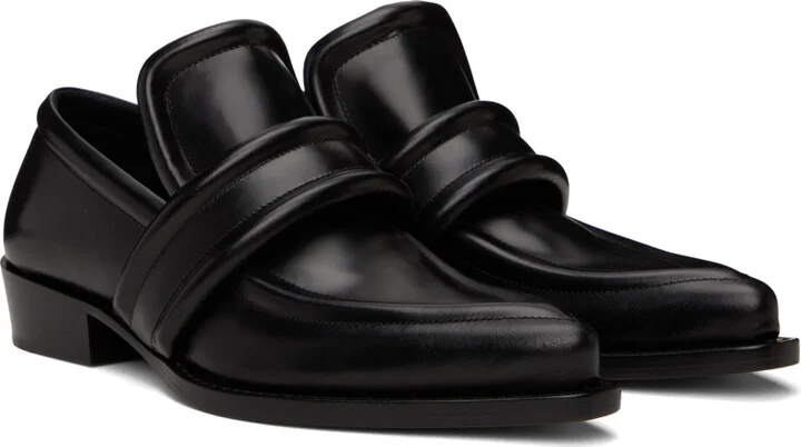 Bottega Veneta Black Spada Loafers - Image 4