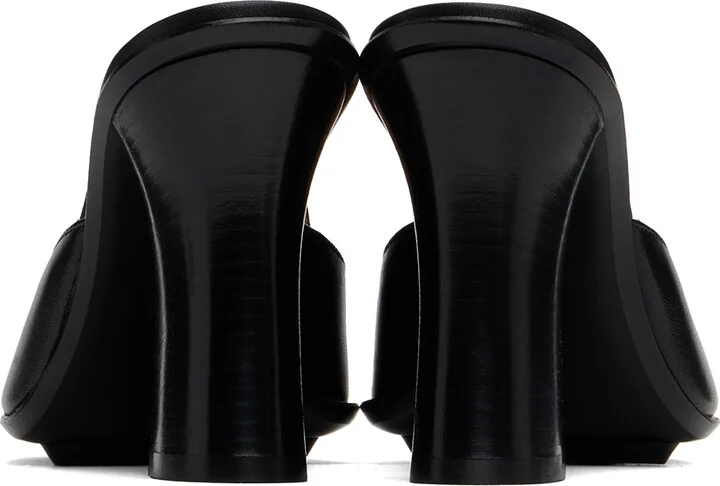 Bottega Veneta Black Step San Marco Mules - Image 2