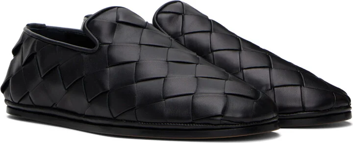 Bottega Veneta Black Sunday Slippers - Image 4