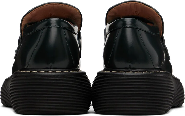 Bottega Veneta Black Swell Loafers - Image 2