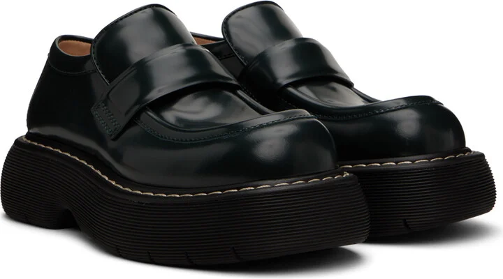 Bottega Veneta Black Swell Loafers - Image 4