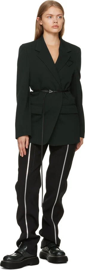 Bottega Veneta Black Swell Loafers - Image 5