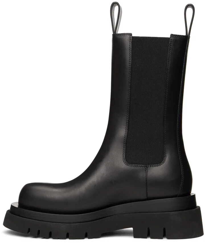 Bottega Veneta Black 'The Lug' Boots - Image 3