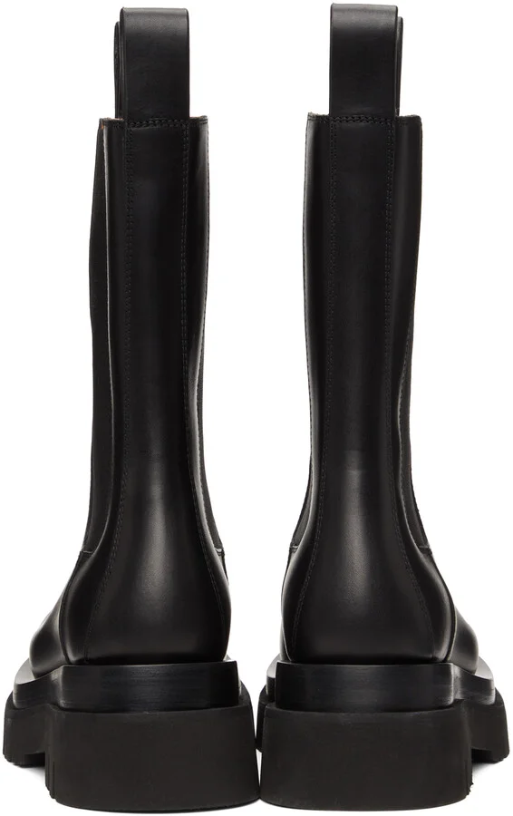 Bottega Veneta Black 'The Lug' Boots - Image 4