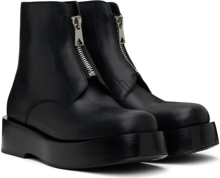 Bottega Veneta Black Torino Ankle Boots - Image 4
