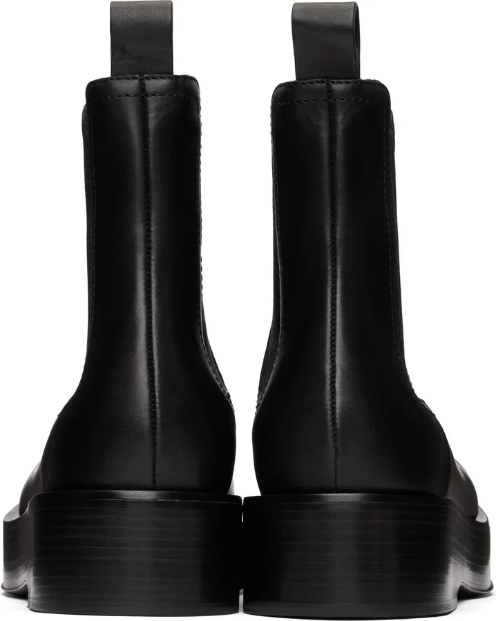 Bottega Veneta Black Torino Chelsea Boots - Image 2