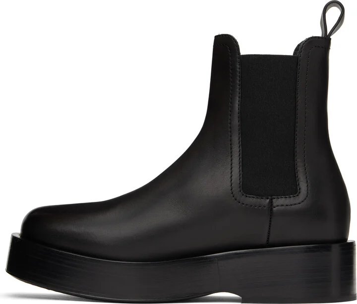 Bottega Veneta Black Torino Chelsea Boots - Image 3