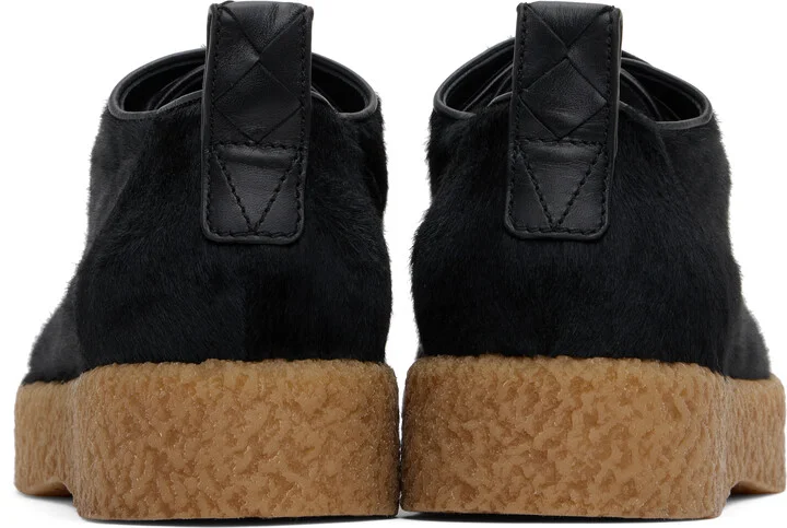 Bottega Veneta Black Torino Lace-Up Derbys - Image 2