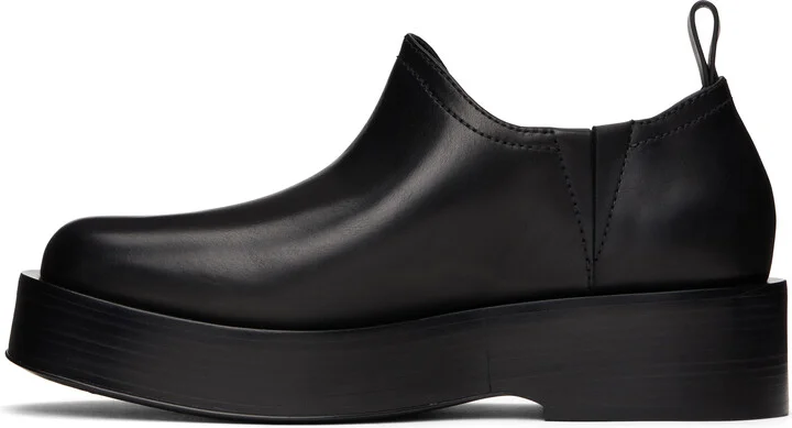 Bottega Veneta Black Torino Slip-on Loafers - Image 3