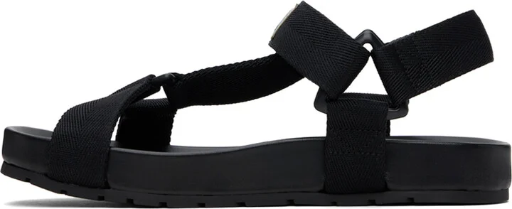 Bottega Veneta Black Trip Sandals - Image 3