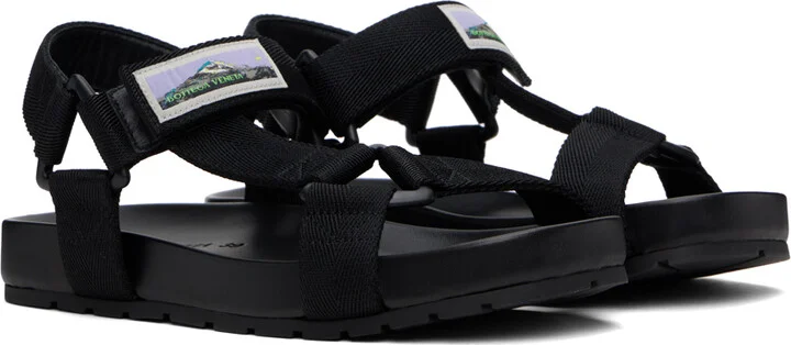 Bottega Veneta Black Trip Sandals - Image 4