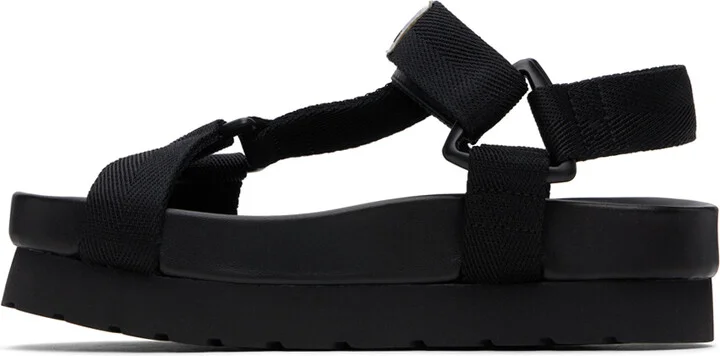 Bottega Veneta Black Trip Sandals - Image 3
