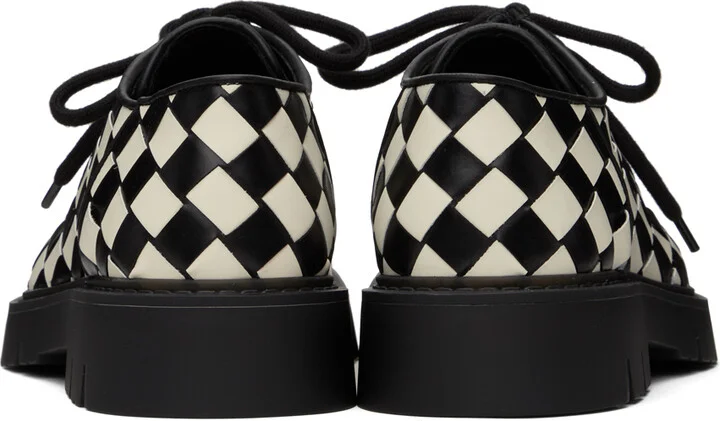 Bottega Veneta Black & White Haddock Derbys - Image 2