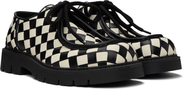 Bottega Veneta Black & White Haddock Derbys - Image 4