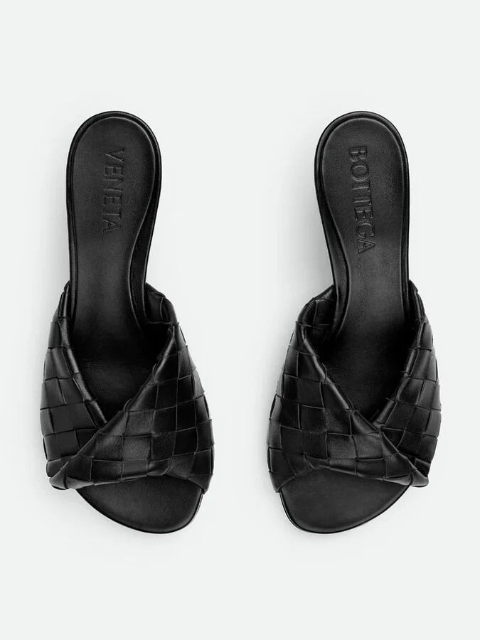 Bottega Veneta Blink Braided Mule Shoes - Image 3