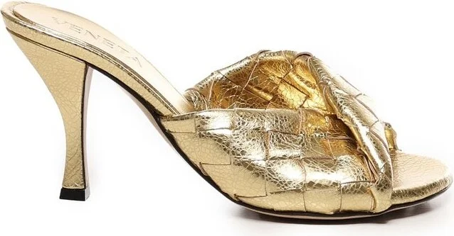 Bottega Veneta Blink Folded Detailed Mules