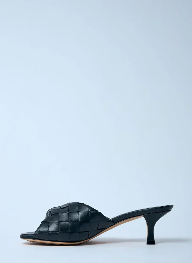 Bottega Veneta Blink Heeled Mules - Woman Heels Black Eu - 41 - Image 4
