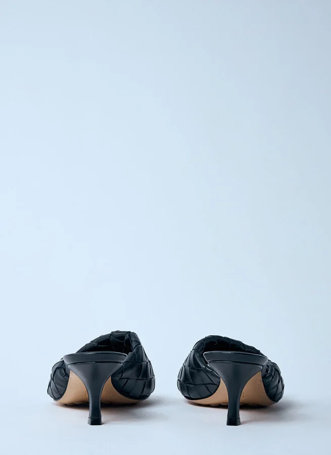 Bottega Veneta Blink Heeled Mules - Woman Heels Black Eu - 41 - Image 6