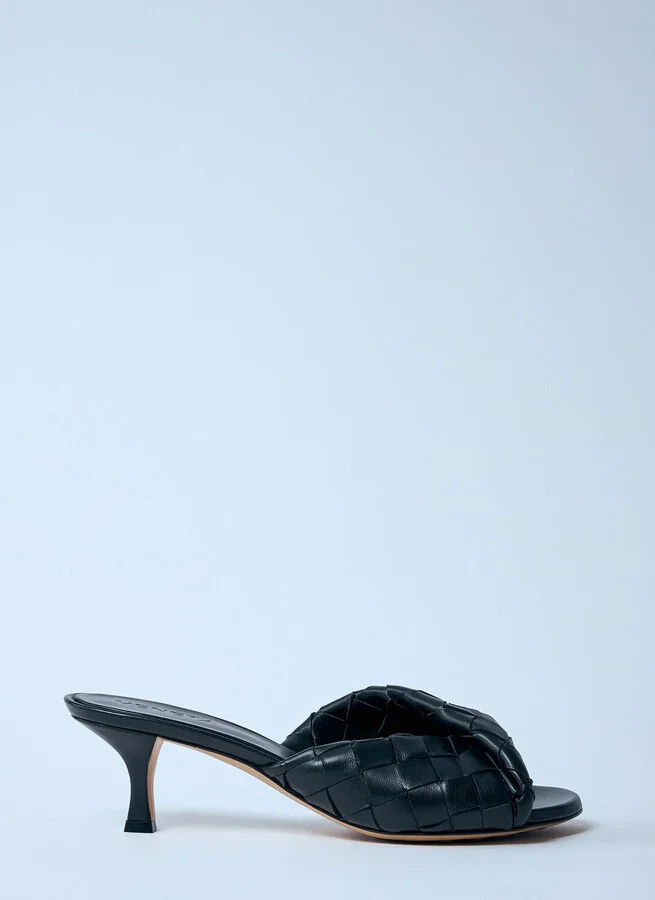 Bottega Veneta Blink Heeled Mules - Woman Heels Black Eu - 41