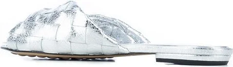 Bottega Veneta Blink Leather Mules - Image 3