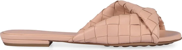 Bottega Veneta Blink Leather Mules - Image 2