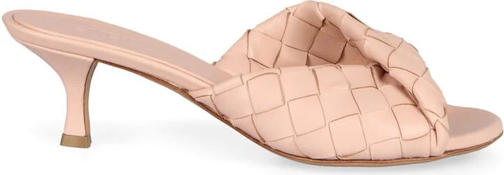Bottega Veneta Blink Leather Mules