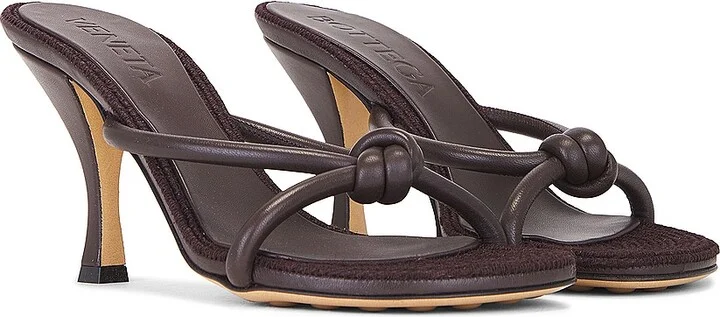 Bottega Veneta Blink Sandal in Chocolate - Image 2