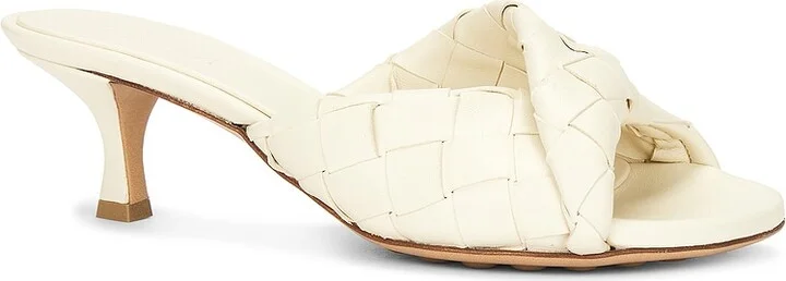 Bottega Veneta Blink Sandal in White - Image 2