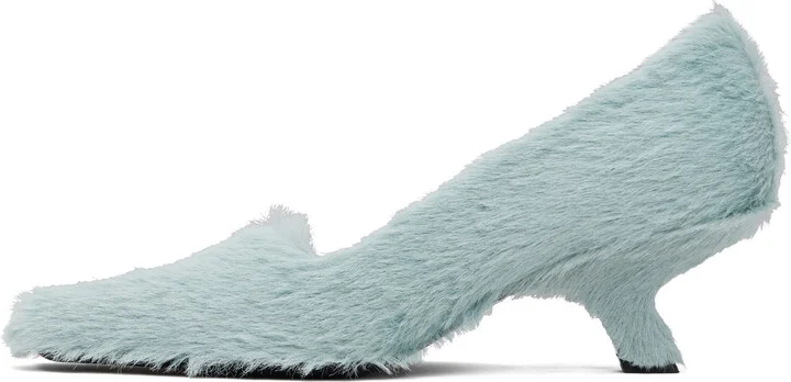 Bottega Veneta Blue Boogie Heels - Image 3