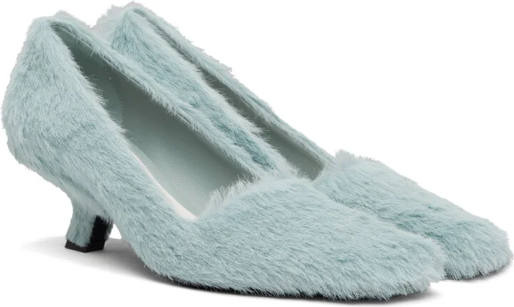 Bottega Veneta Blue Boogie Heels - Image 4
