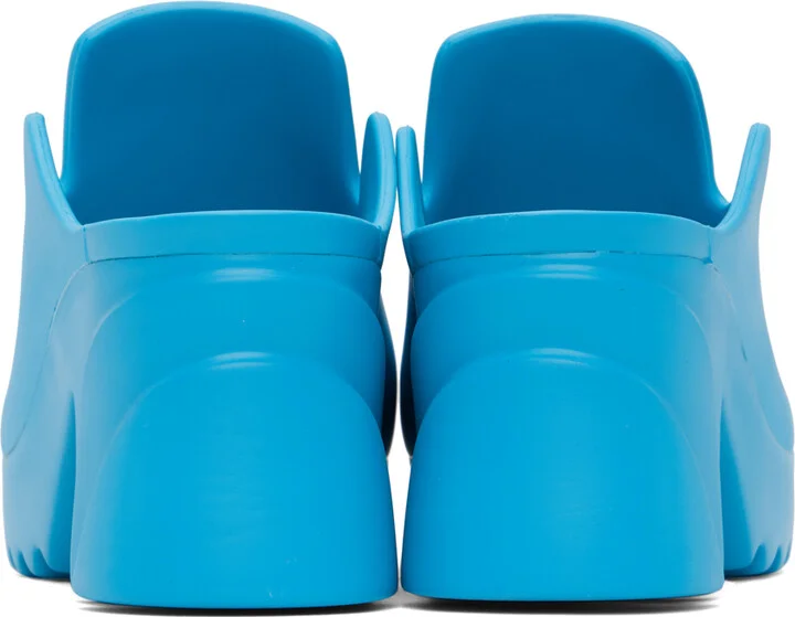Bottega Veneta Blue Flash Heels - Image 2