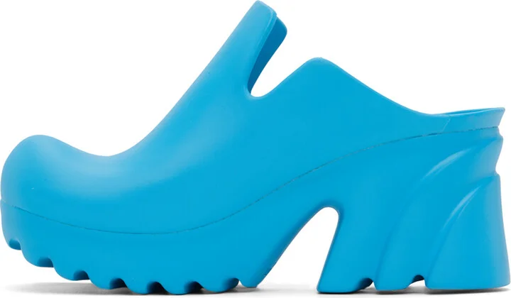 Bottega Veneta Blue Flash Heels - Image 3
