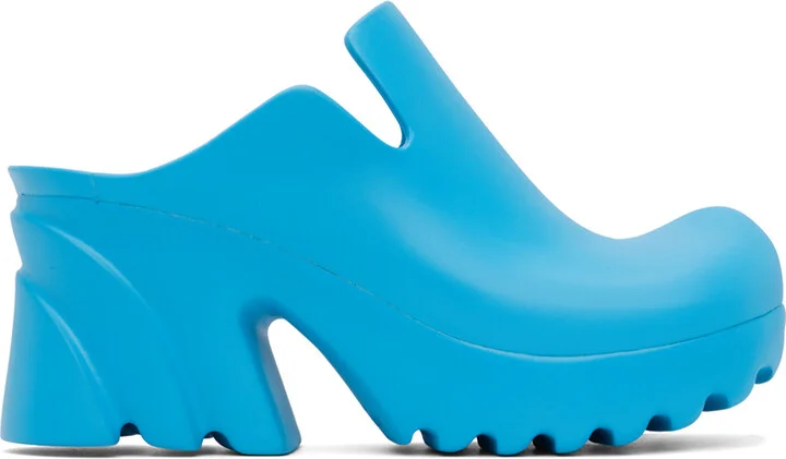 Bottega Veneta Blue Flash Heels