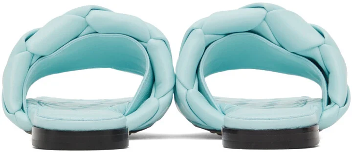 Bottega Veneta Blue Lido Sandals - Image 2